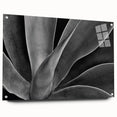 Large abstract floral design in vibrant colors on acrylic glass, suitable for bedroom or dining room decor.