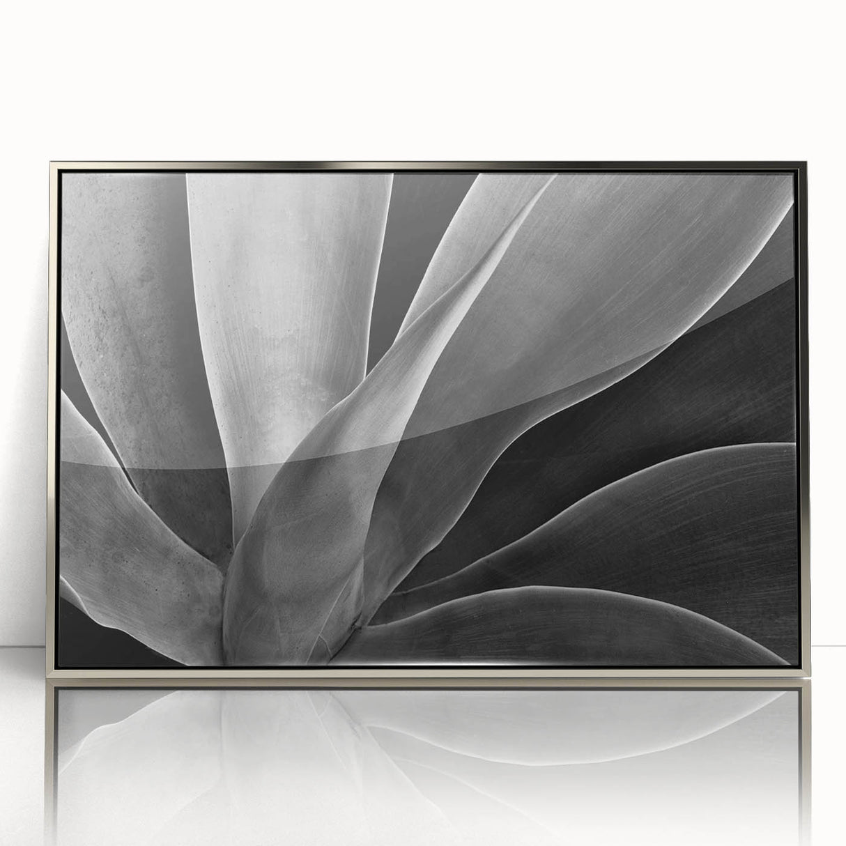 Mid-century modernist art depicting a floral design in soft pastel colors on a framed acrylic, ideal for nursery wall art.