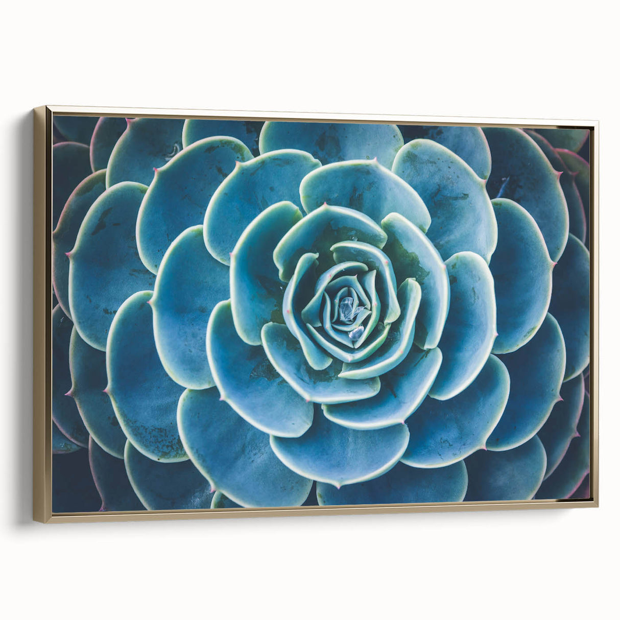 Framed canvas featuring a close-up floral design in gold and black tones, ideal for bedroom wall art.