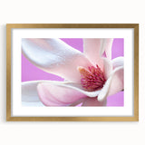 Extra large abstract art print of textured florals in gold frame, using muted earth tones, ideal for living room decor.