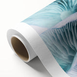 Art Deco style poster featuring a floral design in soft pastel hues, printed on a rolled canvas, ideal for nursery wall art.