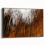 Black and white landscape art painting on framed canvas depicting a vintage floral design, ideal for bedroom wall decor.