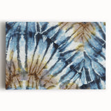 Black and white close-up of frost patterns on ice, printed on large stretched canvas, ideal for kitchen wall art.