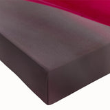 Close-up of leaves in black and white on large stretched canvas, suitable for bedroom wall decor.