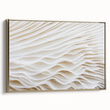 Close-up of leaves in muted green and black, framed canvas in vintage style, ideal for bedroom wall art.