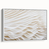 Extra large framed canvas featuring a vintage poster art design of colorful leaves against a black background.