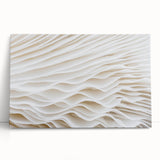 Black and white close-up photo of leaves on a large stretched canvas, suitable as kitchen wall art or for bedroom decor.