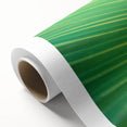 Art deco poster featuring close-up of green leaves on rolled canvas, suitable for nursery wall art or dining room decor.
