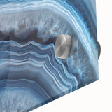 Large abstract wall art featuring natural elements in mid-century modernist style on acrylic glass.