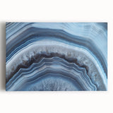 Close-up black and white photo of natural elements on stretched canvas, suitable for kitchen wall art.