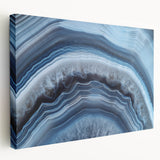 Close-up image of natural elements in muted earth tones on a stretched canvas, suitable for kitchen wall art.