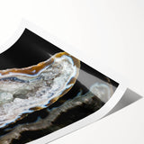 Extra large wall art featuring line art flowers in black on a white background, ideal for large living room decor.