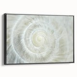 Black and white wall art featuring a close-up landscape, framed in black, ideal for bedroom decor.