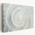 Close-up of natural elements in muted green and brown tones on a large stretched canvas, suitable for kitchen wall art.