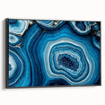 Black and white framed canvas featuring a close-up view of natural elements, ideal for bedroom wall decor.
