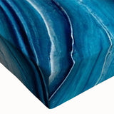 Black and white landscape art painting on stretched canvas, featuring a detailed close-up of natural elements.