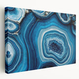 Close-up of natural elements in muted earth tones on a large stretched canvas, suitable for kitchen wall art.