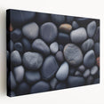 Close-up of natural elements in muted earth tones on stretched canvas, suitable for kitchen wall art.