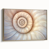 Framed canvas featuring a close-up landscape painting with deep black tones and vintage elements, ideal for bedroom wall art.