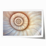 Close-up floral art on rolled canvas featuring vibrant green and pink tones, suitable for dining room or bathroom decor.