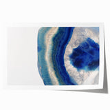 Close-up floral art in soft pastel shades on rolled canvas, ideal for dining room or bathroom wall decor.