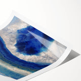 Extra large rolled print featuring line art flowers in black on white, suitable for large living room wall decor.