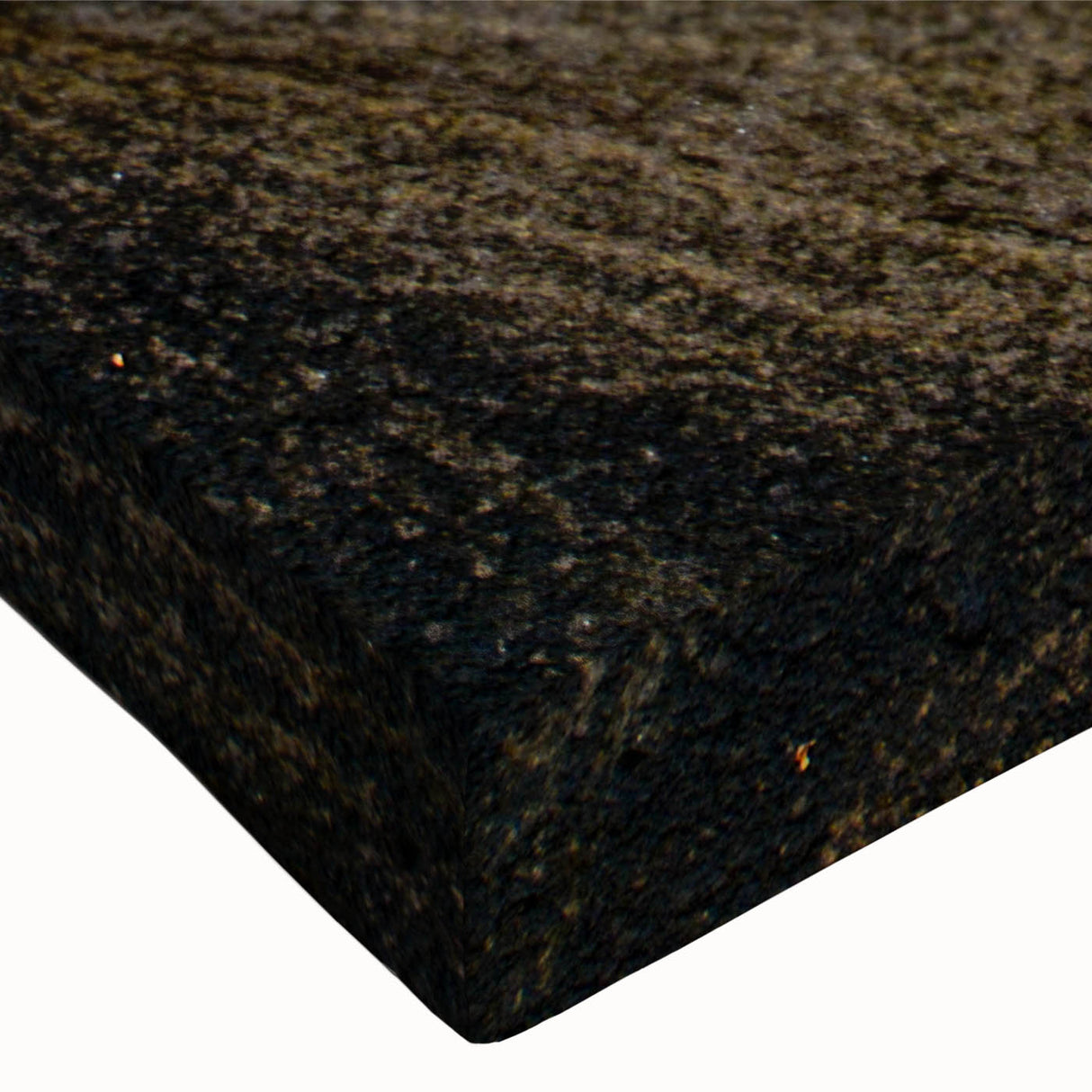 Black and white landscape art painting on stretched canvas, featuring a detailed tree bark texture.