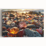Black and white close-up photo of natural elements on a large stretched canvas, suitable for kitchen wall art.