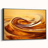 Black and white landscape art painting on a framed canvas featuring a serene natural scene, ideal for bedroom decor.