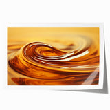 Extra large rolled print of close-up floral art with vibrant green and pink tones, suited for dining room or bathroom decor.