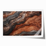 Close-up floral art on a rolled print featuring vibrant green and pink tones, ideal for dining room or bathroom decor.