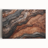Black and white close-up photo of natural elements on a large stretched canvas, ideal for kitchen wall art.