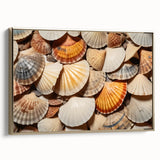 Framed canvas featuring a close-up landscape painting with muted earth tones, ideal for bedroom wall art.