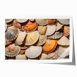 Extra large rolled print featuring close-up of dew on vibrant green leaves, ideal for art wall dining room or bathroom.