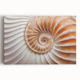 Black and white close-up photo of natural elements on stretched canvas, suitable for kitchen wall art.