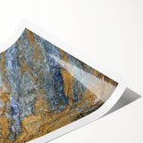 Extra large wall art featuring line art flowers in black and white, printed on rolled canvas.