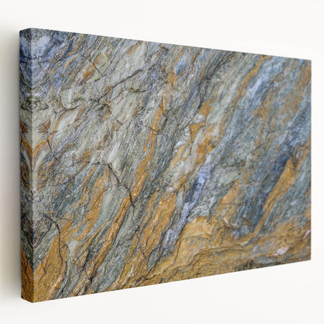 Close-up of natural elements in earth tones on stretched canvas, suitable for kitchen wall art.