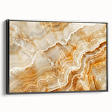 Black and white framed canvas depicting a detailed landscape scene, ideal for bedroom wall art.