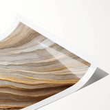 Extra large wall art featuring line art flowers in black on white, rolled print, ideal for large living room wall decor.