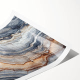 Extra large wall art featuring line art flowers in black and white on rolled print, suitable for large living room decor.