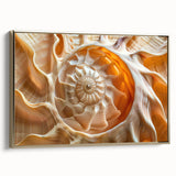 Framed canvas featuring a vintage landscape painting in muted earth tones, ideal for bedroom wall art.