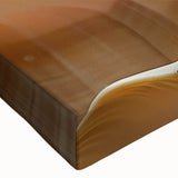 Large art of a detailed black and white landscape painting on stretched canvas, ideal for bedroom wall decor.