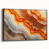 Black and white landscape art painting on framed canvas, featuring a detailed vintage poster style, ideal for bedroom decor.