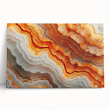 Black and white close-up photo of natural elements on stretched canvas, ideal for kitchen wall art.