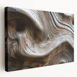 Close-up of natural elements on a large stretched canvas, featuring vibrant green and brown tones.