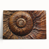 Black and white close-up photo of natural elements on stretched canvas, ideal for kitchen wall art or bedroom.