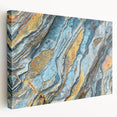 Close-up image of natural elements in muted earth tones on a large stretched canvas, suitable for kitchen wall art.