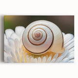 Black and white close-up photo of natural elements on stretched canvas, ideal for kitchen wall art.