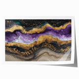 Close-up floral art on rolled print featuring soft pink and green tones.