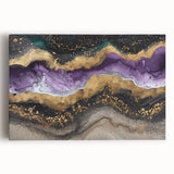 Black and white close-up photo of natural elements on stretched canvas, ideal for kitchen wall art.